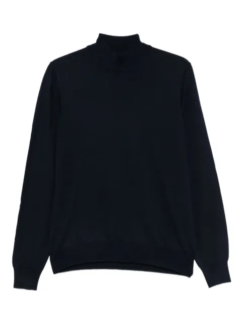 Tagliatore turtleneck long-sleeve sweater Blue LIONELGSI2501598