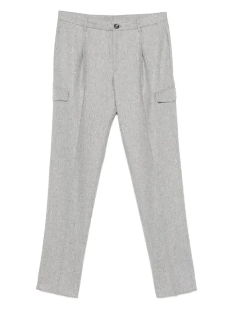 Tagliatore side-pocket trousers Grey PLANG14070039P3041