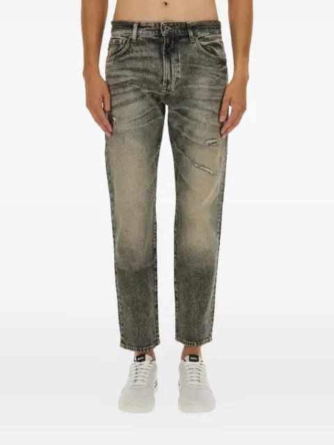 BOSS distressed jeans Grey 5054465710265576024