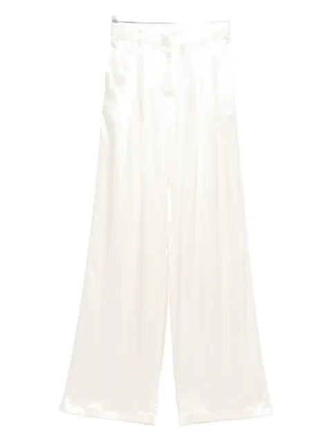 THE ANDAMANE pleat-detail trousers Neutrals TM180408ATNV127108