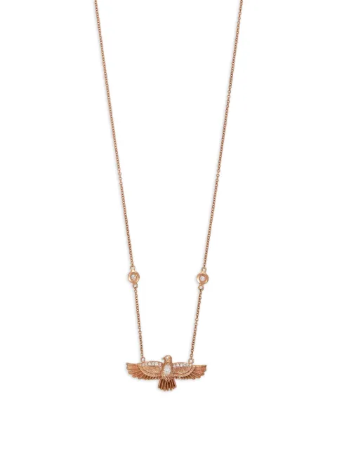 Jacquie Aiche 14CT Yellow Gold Thunderbird Diamond necklace Gold 2209092