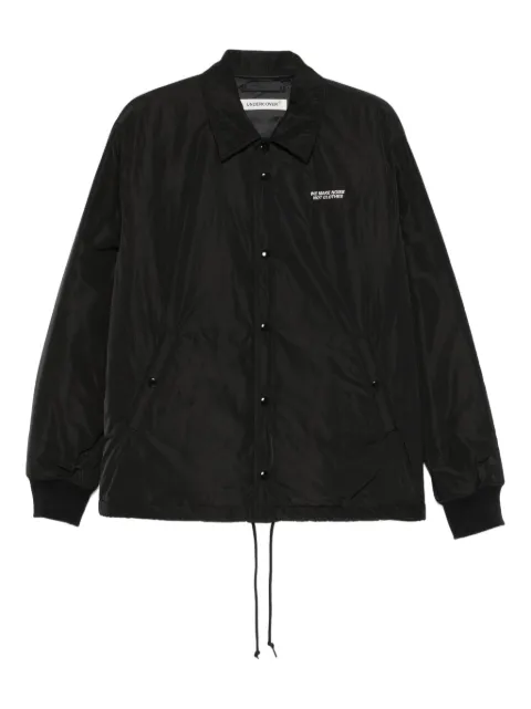 Undercover press-stud fastening jacket Black UP2E4206