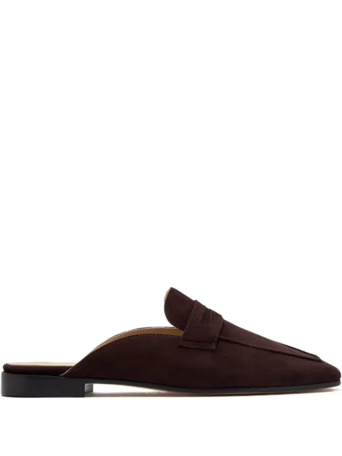 Sophique Milano Riviera suede slip-ons Brown RIVIERA