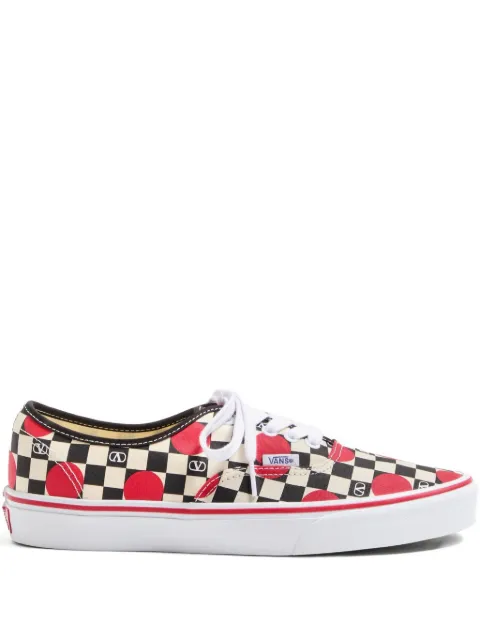 Valentino Garavani x Vans checkerboard-print sneakers Neutrals YS0M23WHX