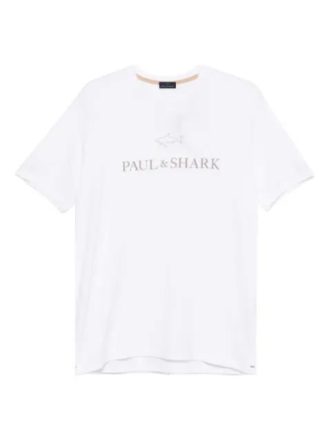 Paul & Shark logo-print T-shirt White 15311629