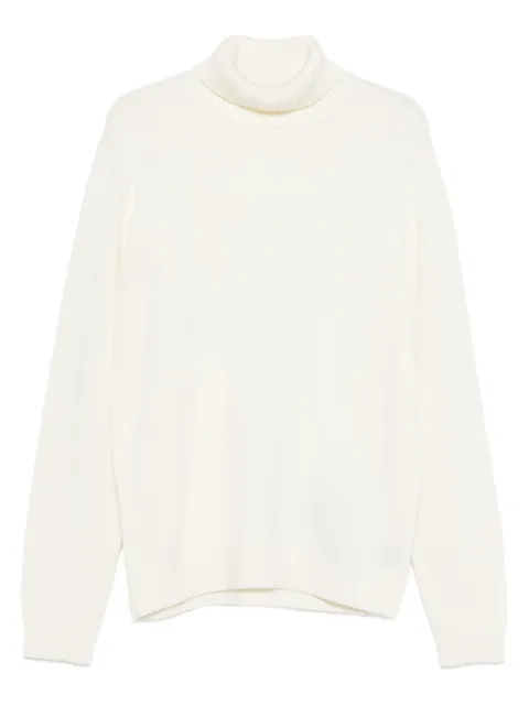 Zanone turtleneck wool sweater White 810195ZR229