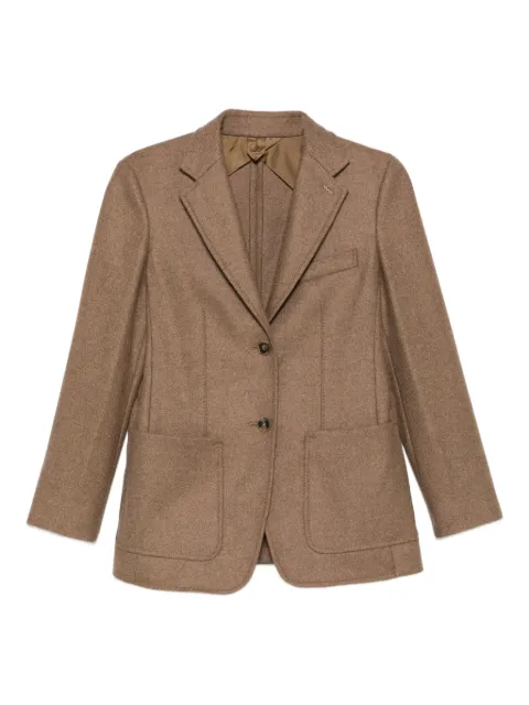 Max Mara patch-pocket jacket Brown 2521046161600