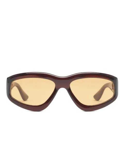 Port Tanger Irfan geometric-frame sunglasses Brown PT5804