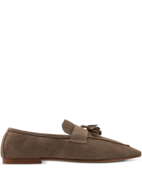 Sophique Milano tassel-embellished loafers Brown TREVI