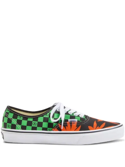 Valentino Garavani x Vans checkerboard-print sneakers Black YS0M23XWF