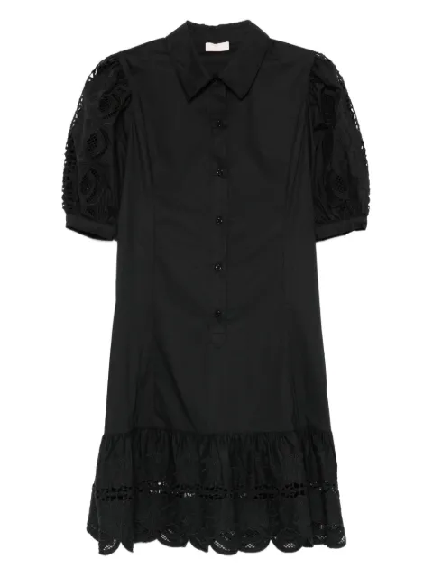 LIU JO embroidered dress Black WA5256T4853