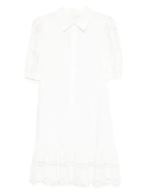 LIU JO embroidered dress White WA5256T4853