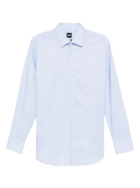 BOSS Hank shirt Blue 50539184