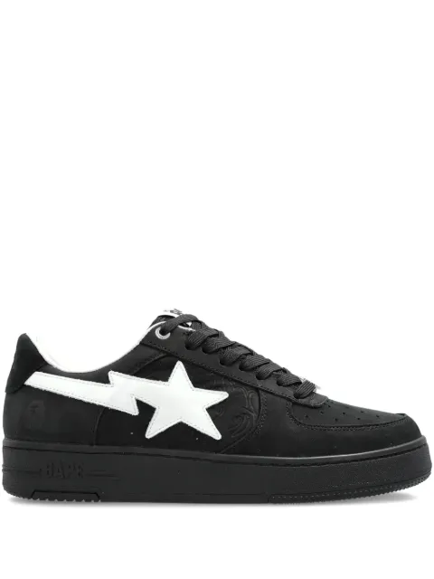 A BATHING APE® Sk8 Sta star-embellished leather sneakers Black 1L30291309