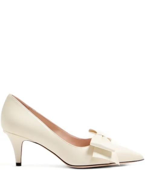 Valentino Garavani Bowow kidskin pumps Neutrals WS0NG0DDT