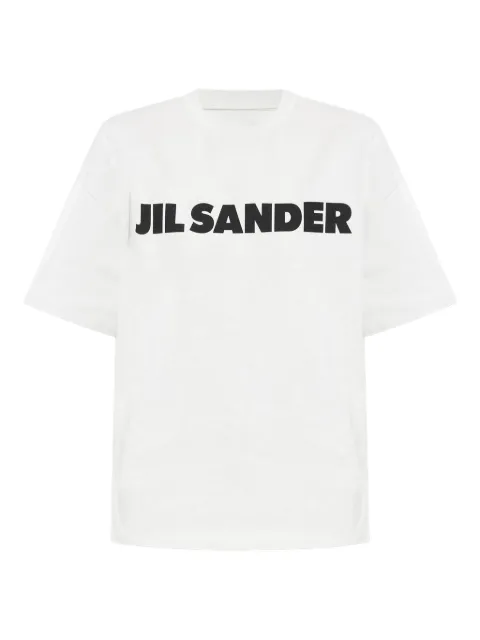 Jil Sander logo-print T-shirt White J53GC0009J45148