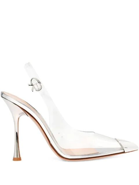 Gianvito Rossi 105mm Diana heeled pumps Neutrals G9552115LACGME