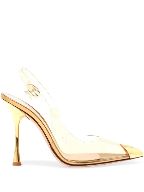 Gianvito Rossi 105mm Diana heeled pumps Gold G9552115LACGME