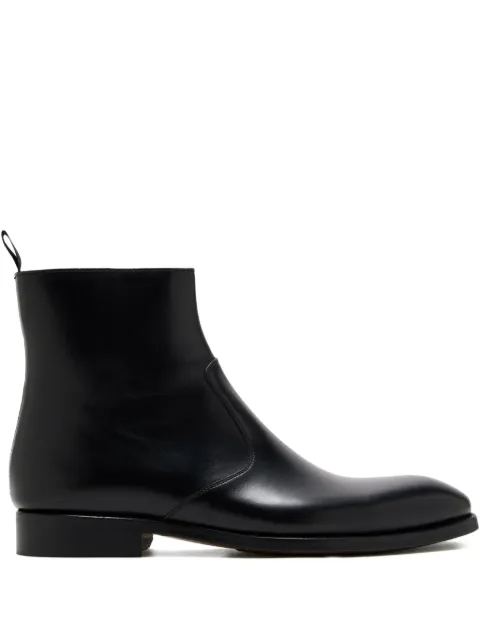 Magnanni zip-fastening leather boots Black 19995
