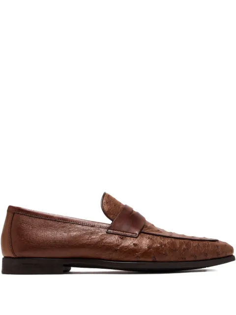 Magnanni leather penny loafers Brown 23258