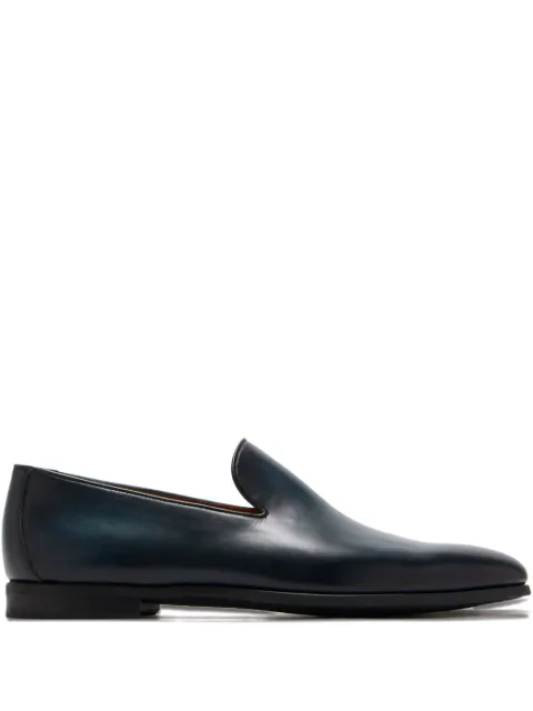 Magnanni Diaz leather slip-on loafers Blue 23281