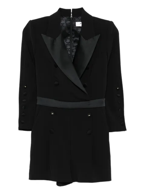 Elisabetta Franchi double-breasted jumpsuit Black TU05956E2