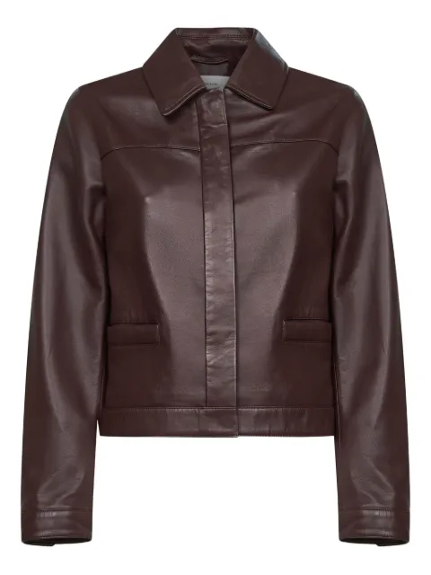 LouLou de Saison Ascot flap-pocket jacket Brown ASCOTBROWN