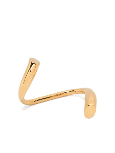 Charlotte Chesnais Double Biseau ring Gold 24BA051VER