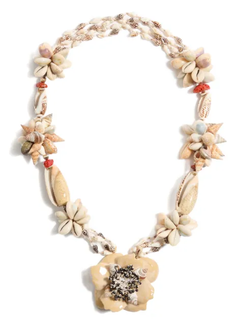 Valentino Garavani Aquatic Garden necklace Neutrals WJ0BC7PLV