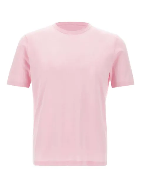 Kangra ribbed crew-neck T-shirt Pink 102821070