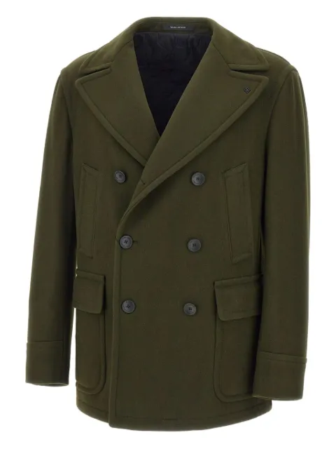Tagliatore double-breasted coat Green SAILINGF770065V1327