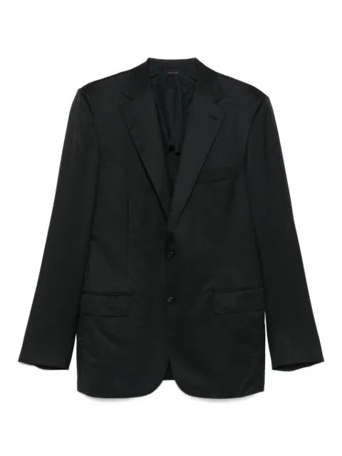Brioni wool single-breasted suit Black RA009IP4AHT