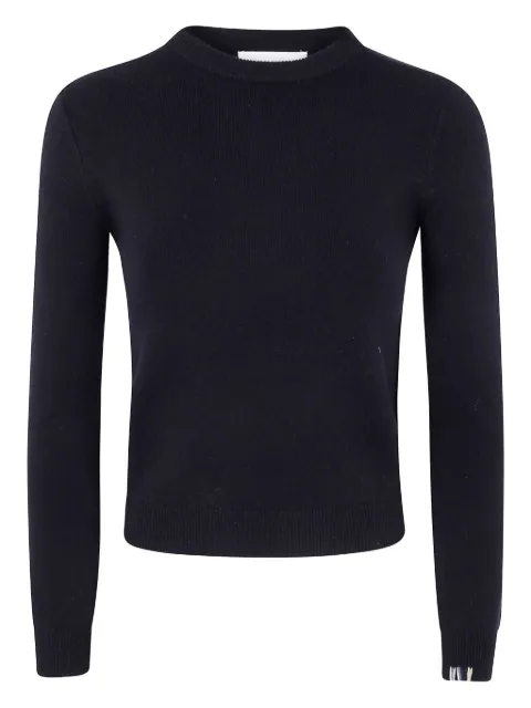 extreme cashmere round-neck cashmere sweater Black 09817401TU01