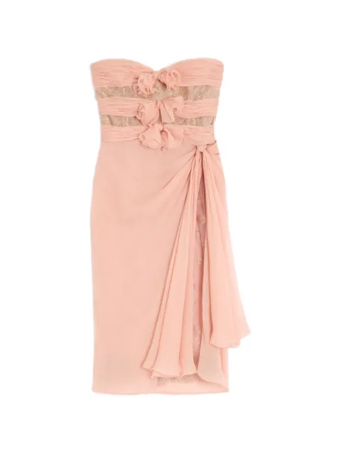 Valentino Garavani crepponne chiffon Dress Pink BVAGU59A6