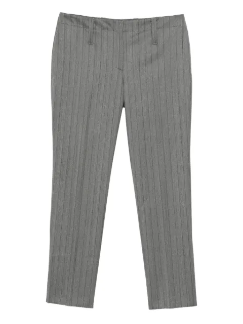 Alexander McQueen pinstripe wool trousers Grey 839148QJAFE
