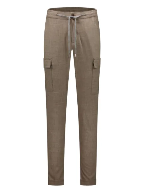 Marco Pescarolo cargo-pocket drawstring trousers Neutrals TOR522916