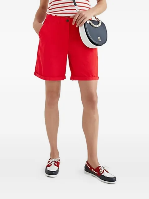 Tommy Hilfiger button-fastening shorts Red WW0WW37772SNE