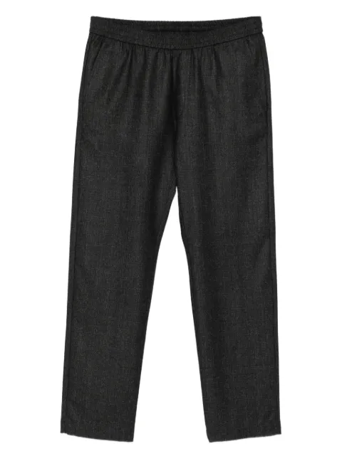 Barena elastic-waistband cotton trousers Grey PAU52590501