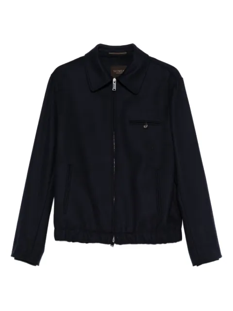 Incotex zip-up jacket Blue 63M211M4643