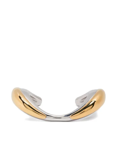 Charlotte Chesnais Lips Blow bracelet Silver 25BR013VEAR