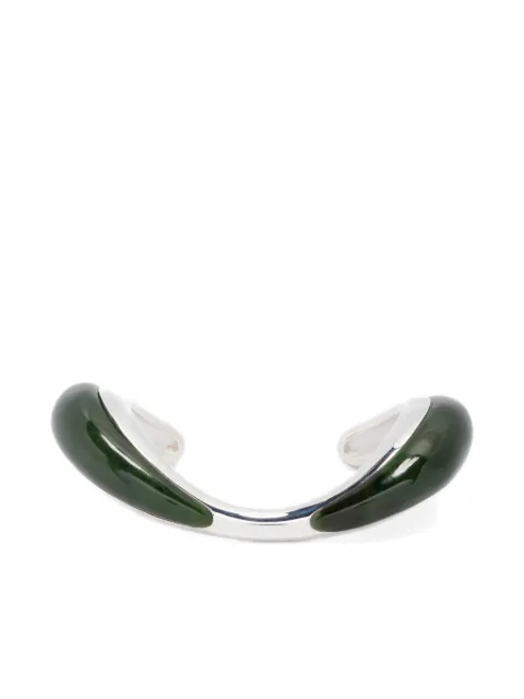 Charlotte Chesnais Lips Blow bracelet Silver 25BR013ARJA