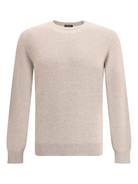 Zegna crew-neck sweater Neutrals UGK10A2110