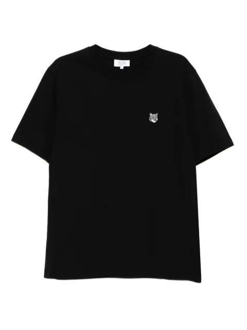 Maison Kitsuné Bold Fox Head-patch T-shirt Black PM00108KJ7025