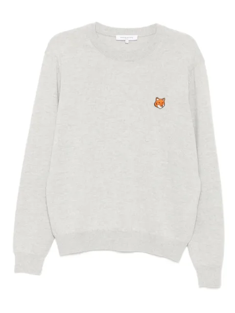 Maison Kitsuné fox head patch sweatshirt Grey PM00801KT1181H120