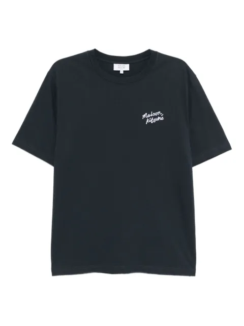 Maison Kitsuné Handwriting T-shirt Blue MM00126KJ7025