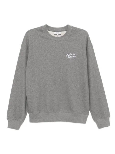 Maison Kitsuné handwriting sweatshirt Grey MM00315KM03410365