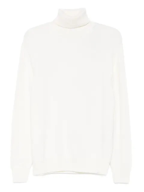 Paul & Shark turtleneck wool sweater White 15311064