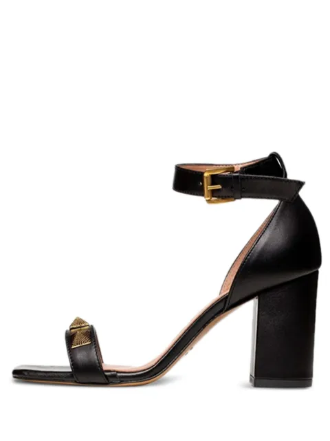 Poche Paris Lou ankle-strap studded sandals Black FWLOU800250