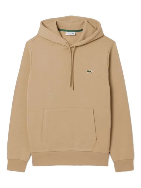 Lacoste embroidered-logo hoodie Neutrals SH9623