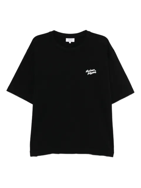 Maison Kitsuné handwriting T-shirt Black PM00110KJ0119O197